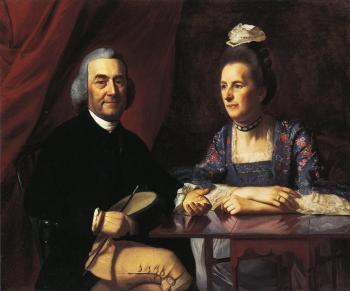 John Singleton Copley : Mr. and Mrs. Isaac Winslow (Jemina Debuke)